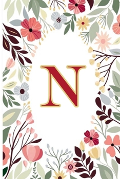 Paperback N: Cute Initial Monogram Letter N To Do List Notebook Book