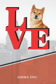 Shiba Inu: Dog Love Park Isometric DOT Paper Notebook book is 120 pages 6"x9"