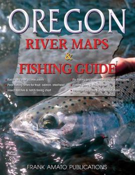 Paperback Oregon River Maps & Fishing Guide Book