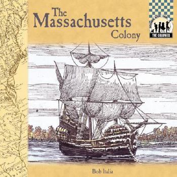 Library Binding Massachusetts Colony Book