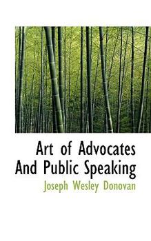 Art of Advocates and Public Speaking