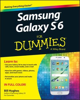 Paperback Samsung Galaxy S6 for Dummies Book