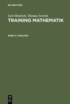 Hardcover Training Mathematik, Band 2, Analysis [German] Book