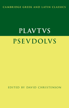 Hardcover Plautus: Pseudolus Book