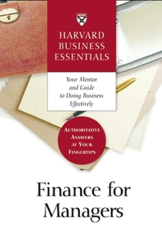 Finance for Managers - Book  of the Harvard Business Essentials
