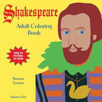 Paperback Shakespeare Adult Coloring Book Volume One Book