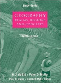 Paperback Geography: Realms, Regions and Concepts, Study Guide Book