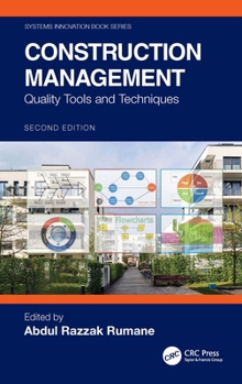 Hardcover Construction Management: Quality Tools and Techniques Book