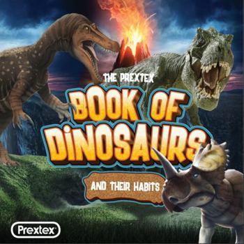 Board book The Prextex Book of Dinosaurs and Their Habits - 12-Button Dinosaur Sound Book to Educate and Learn About Dinosaurs Book