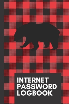 Paperback Internet Password Log Book: Forgotten Passwords Notebook - Different Accounts - Website Log In - Internet - Online Passwords - Easy to Remember - Book