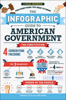 Paperback The Infographic Guide to American Government: A Visual Reference for Everything You Need to Know Book