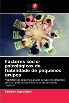 Paperback Factores sócio-psicológicos de fiabilidade de pequenos grupos [Portuguese] Book