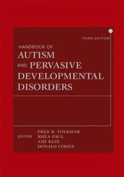 Hardcover Handbook of Autism and Pervasive Developmental Disorders, Two Volume Set Book