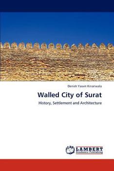 Paperback Walled City of Surat Book