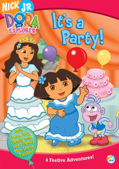 DVD Dora The Explorer: It's a Party! Book