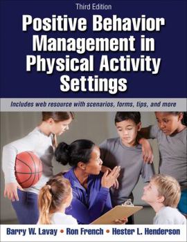 Paperback Positive Behavior Management in Physical Activity Settings Book