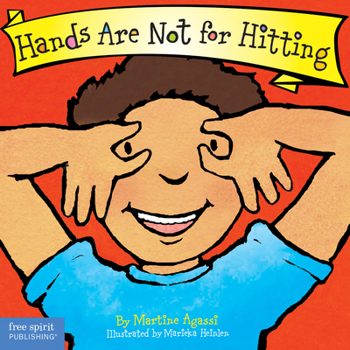 Cover for "Hands Are Not for Hitting Board Book"