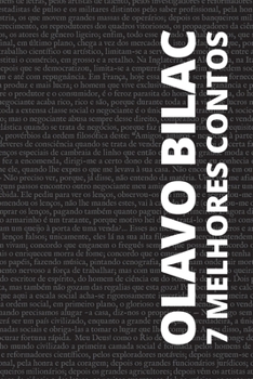 Paperback 7 melhores contos - Olavo Bilac [Portuguese] Book