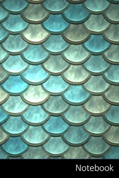 Notebook: Scales,  Backdrop,  Texture,  Pattern Notebook / Journal / Diary / Composition book - 6 x 9 inches (15,24 x 22,86 cm), 150 pages, glossy finish.