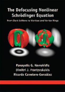 Paperback The Defocusing Nonlinear Schrödinger Equation: From Dark Solitons to Vortices and Vortex Rings Book