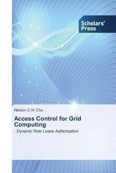 Paperback Access Control for Grid Computing Book