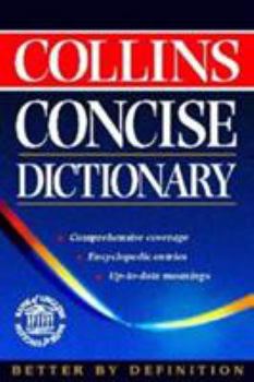 Hardcover Collins Concise English Dictionary (English and Spanish Edition) Book