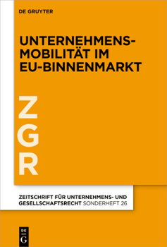 Hardcover Unternehmensmobilität im EU-Binnenmarkt [German] Book