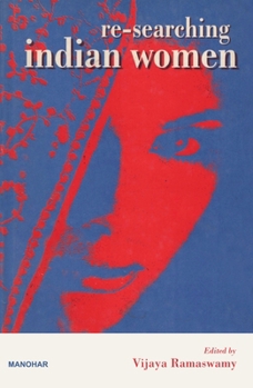 Hardcover Re-Searching Indian Women Book