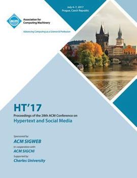 Paperback Ht'17: 28th Conference on Hypertext and Social Media Book