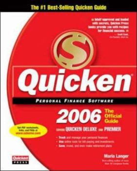 Paperback Quicken 2006: The Official Guide Book