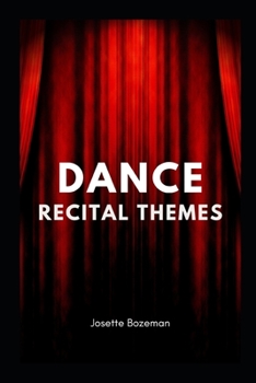 Paperback Dance Recital Themes Book
