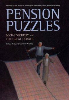 Hardcover Pension Puzzles: Social Security and the Great Debate Book