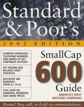 Paperback Standard & Poor's SmallCap 600 Guide 2002 Book