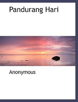 Paperback Pandurang Hari Book