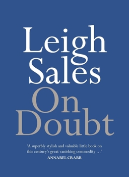 On Doubt - Book  of the On Series (Little Books, Big Ideas)