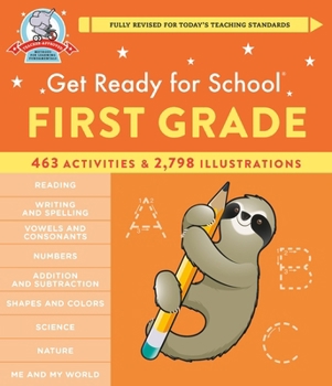 Spiral-bound Get Ready for School: First Grade (Revised and Updated) Book