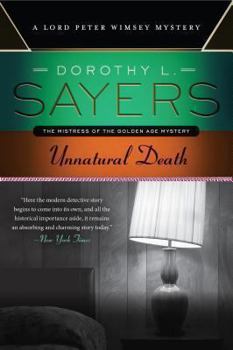 Unnatural Death - Book  of the Lord Peter Wimsey Chronological