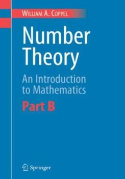 Hardcover Number Theory: An Introduction to Mathematics: Part B Book