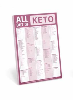 Mass Market Paperback Knock Knock All Out Of Pad (Keto), Keto Diet Grocery List Note Pad Book