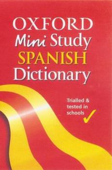 Paperback Oxford Mini Study Spanish Dictionary Book