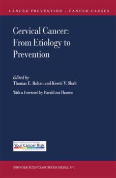 Paperback Cervical Cancer: From Etiology to Prevention Book