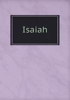 Paperback Isaiah Book