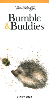 2024 Bree Merryn Bumble Buddies Slim Diary Calendar