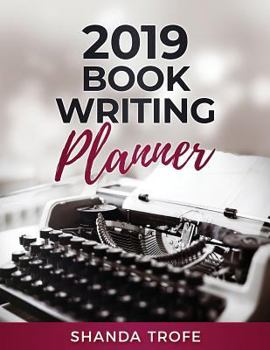 Paperback 2019 Book-Writing Planner Book