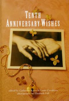 Hardcover Tenth Anniversary Wishes Book