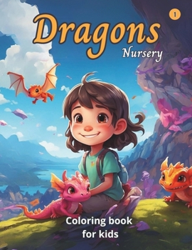 Paperback Dragons Nursery: Coloring Book Vol.1 Book