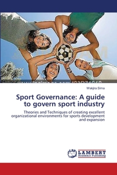 Paperback Sport Governance: A guide to govern sport industry Book