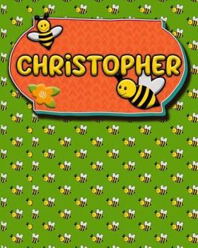 Paperback Handwriting Practice 120 Page Honey Bee Book Christopher: Primary Grades Handwriting Book K-2 Book