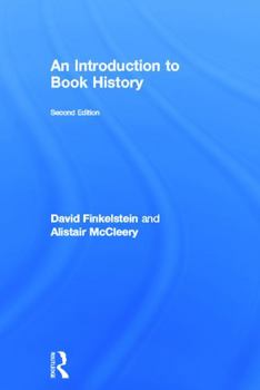 Hardcover Introduction to Book History Book