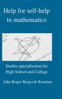 Hardcover Help for self-help in mathematics Book